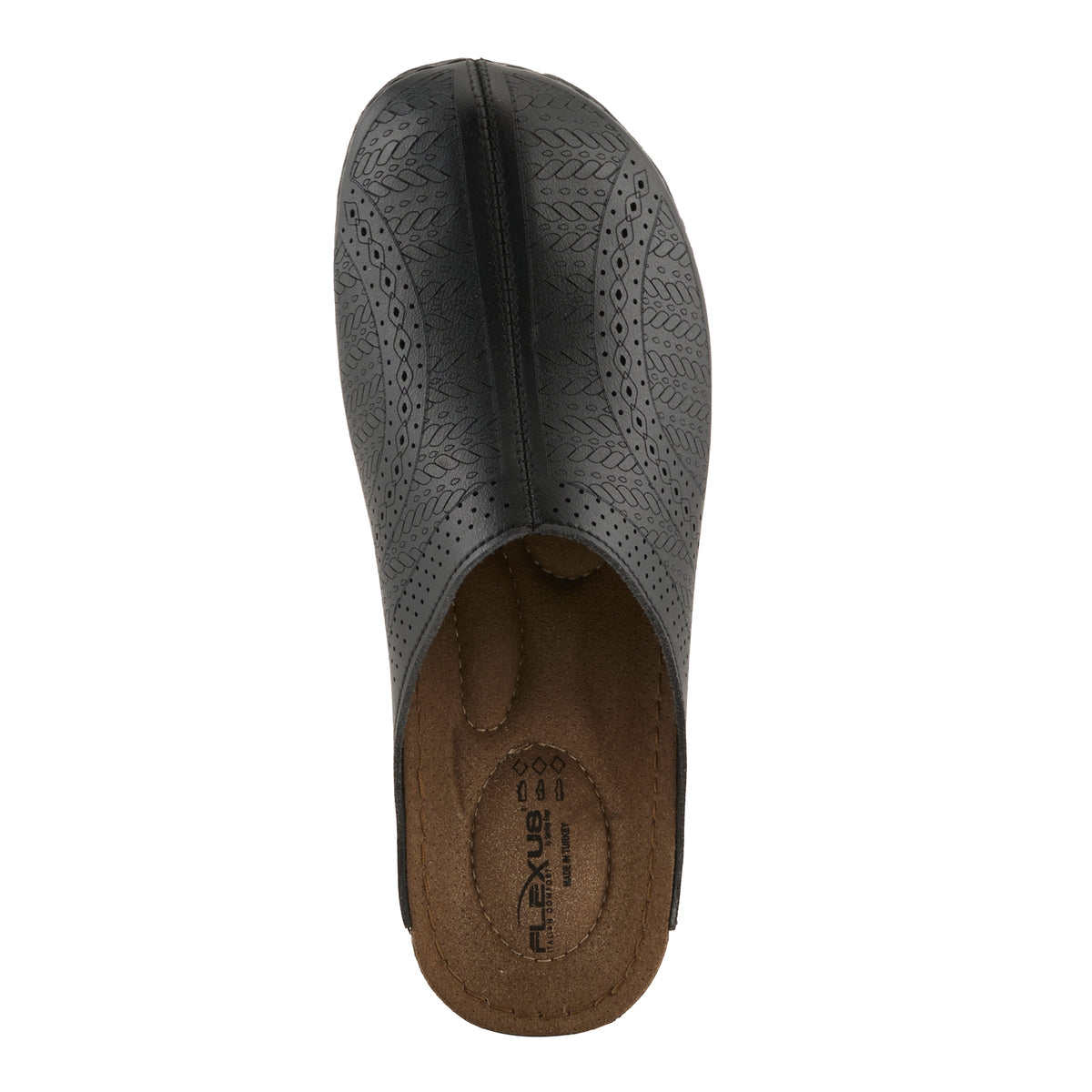 Flexus FLEXUS 151393 SANDAL sandal in black with flexible sole