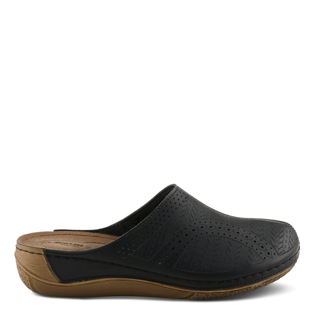 Flexus FLEXUS 151393 SANDAL sandal in black with flexible sole