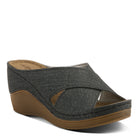Flexus FLEXUS 170611 SANDAL sandal in black with flexible sole