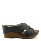 Flexus FLEXUS 170611 SANDAL sandal in charcoal with flexible sole