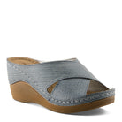 Flexus FLEXUS 170611 SANDAL sandal in denim blue with flexible sole