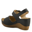 Flexus FLEXUS 170678 SANDAL sandal in black with flexible sole