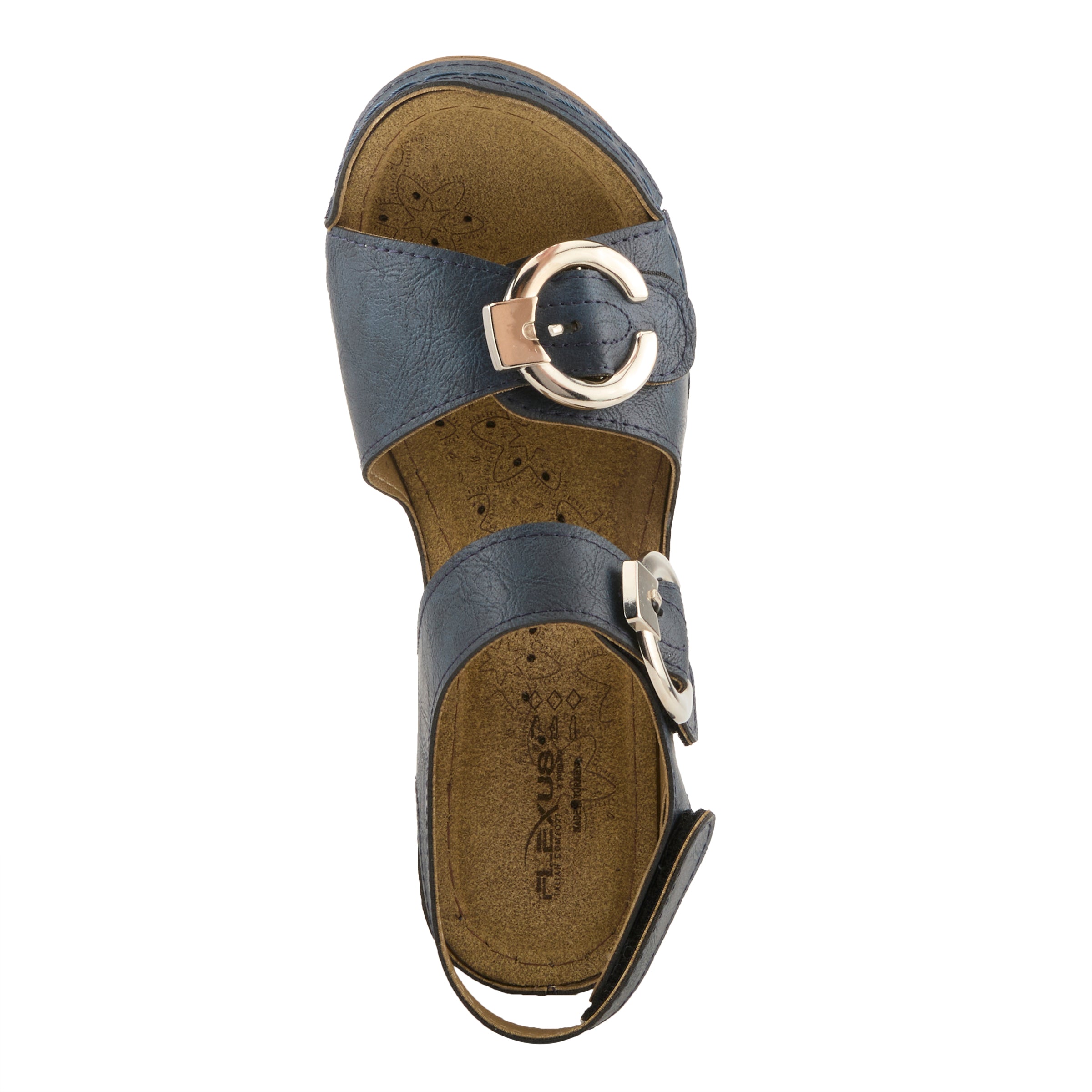 Flexus FLEXUS 170678 SANDAL sandal in navy with flexible sole