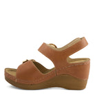Flexus FLEXUS 170678 SANDAL sandal in tan with flexible sole