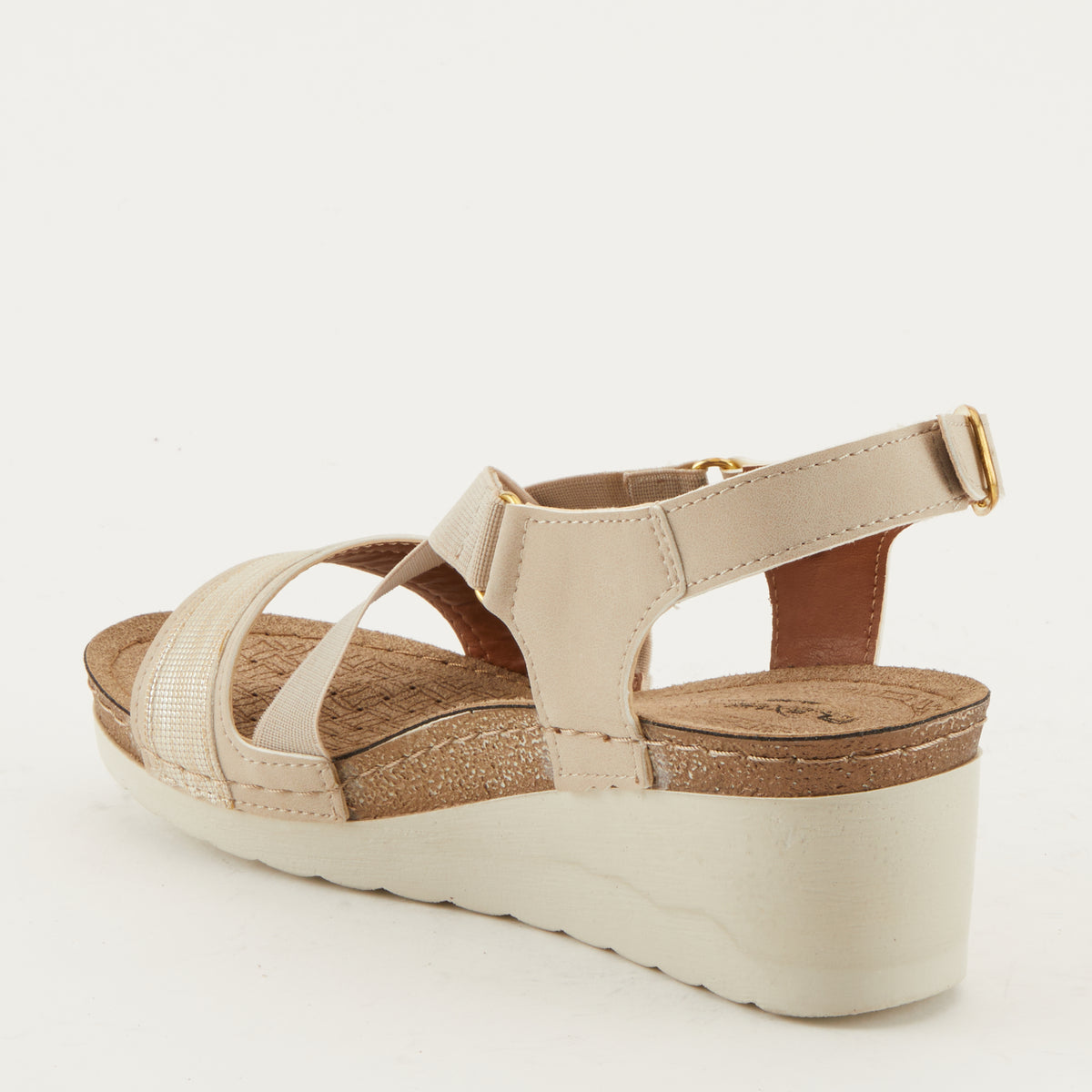 Flexus FLEXUS ROBYNNE COMFORT SANDAL - 18K24 sandal in black with flexible sole