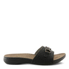 Flexus FLEXUS 5723 SANDAL sandal in black with flexible sole