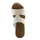 Flexus FLEXUS 9953 SANDAL sandal in white with flexible sole