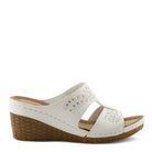 Flexus FLEXUS 9953 SANDAL sandal in white with flexible sole