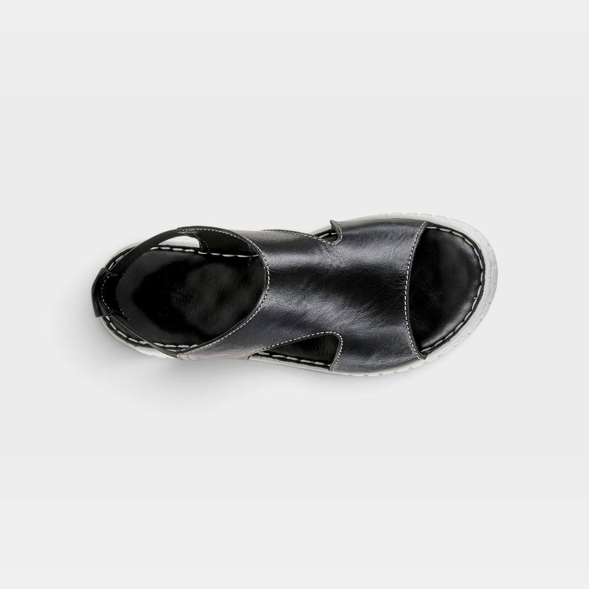 Spring Step Abadessa Black Sandal