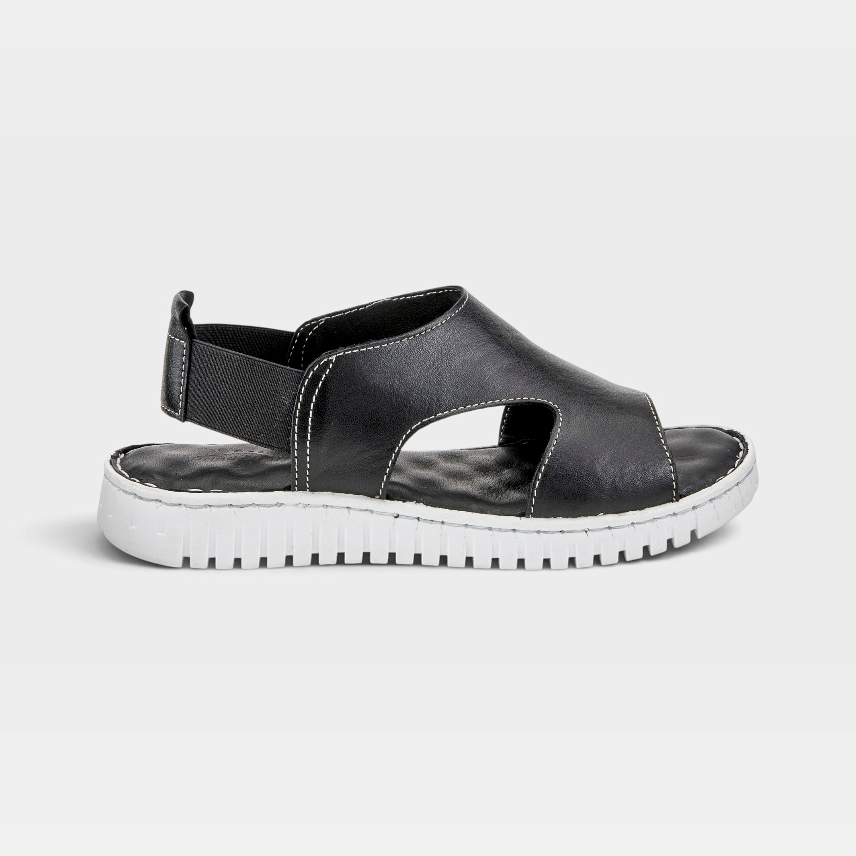 Spring Step Abadessa Black Sandal