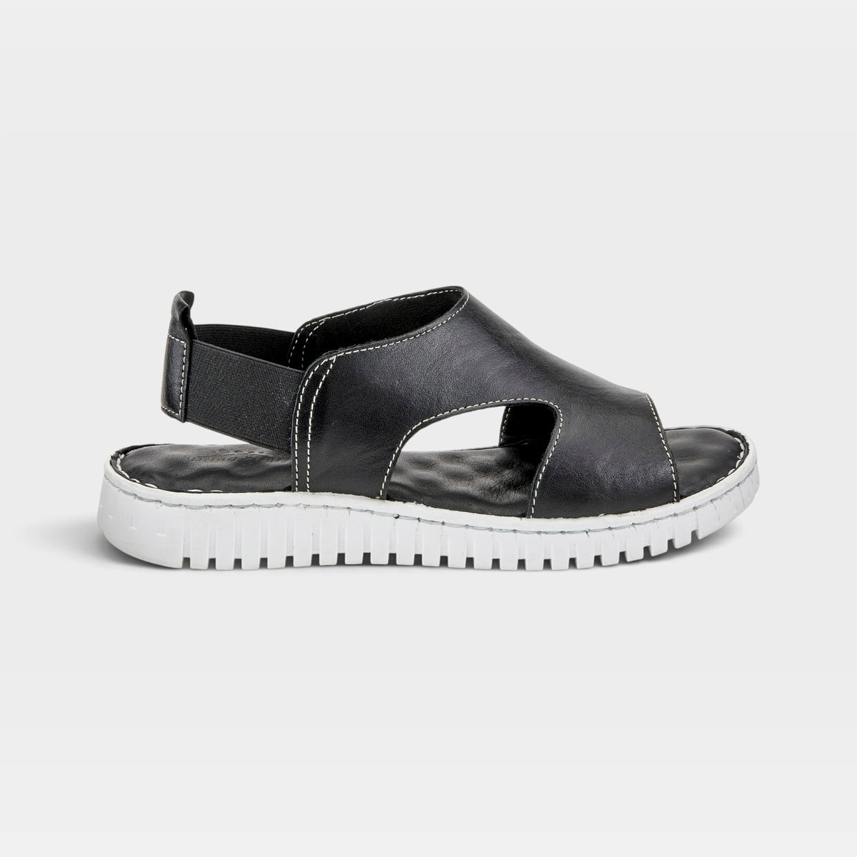 Spring Step Abadessa Black Sandal