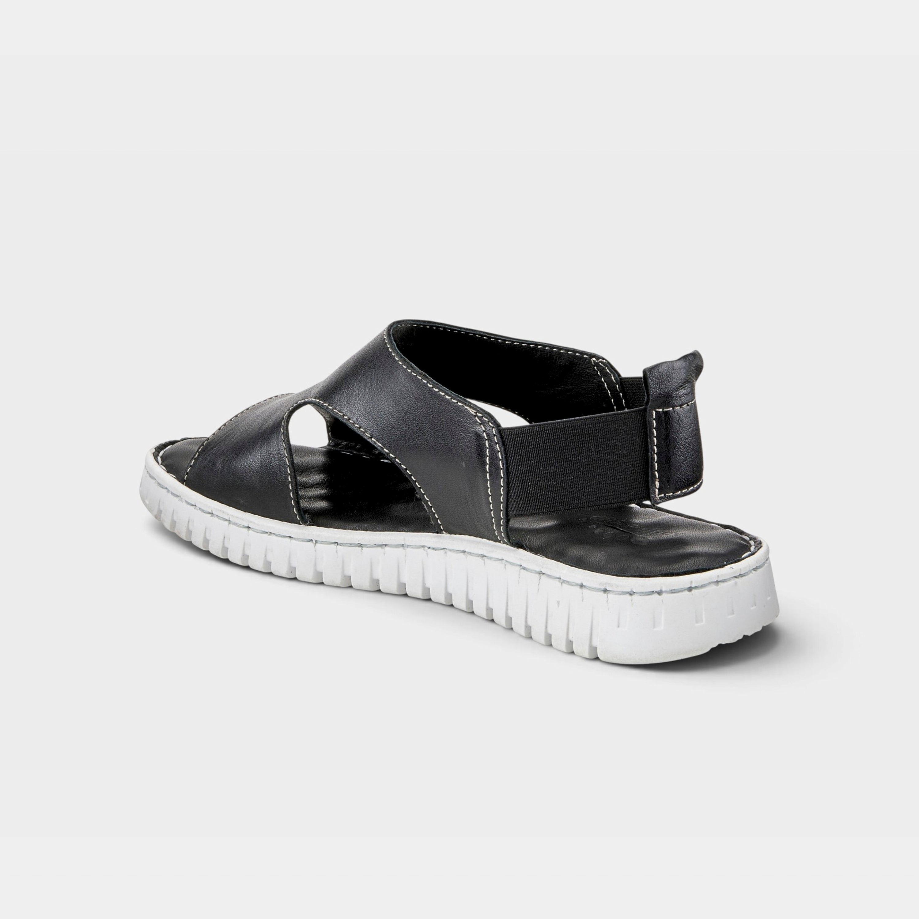 Spring Step Abadessa Black Sandal
