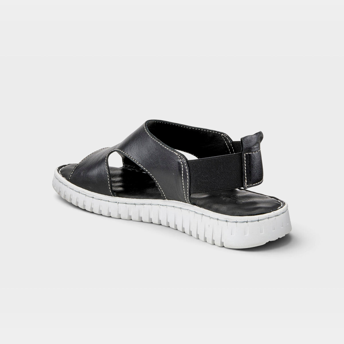 Spring Step Abadessa Black Sandal