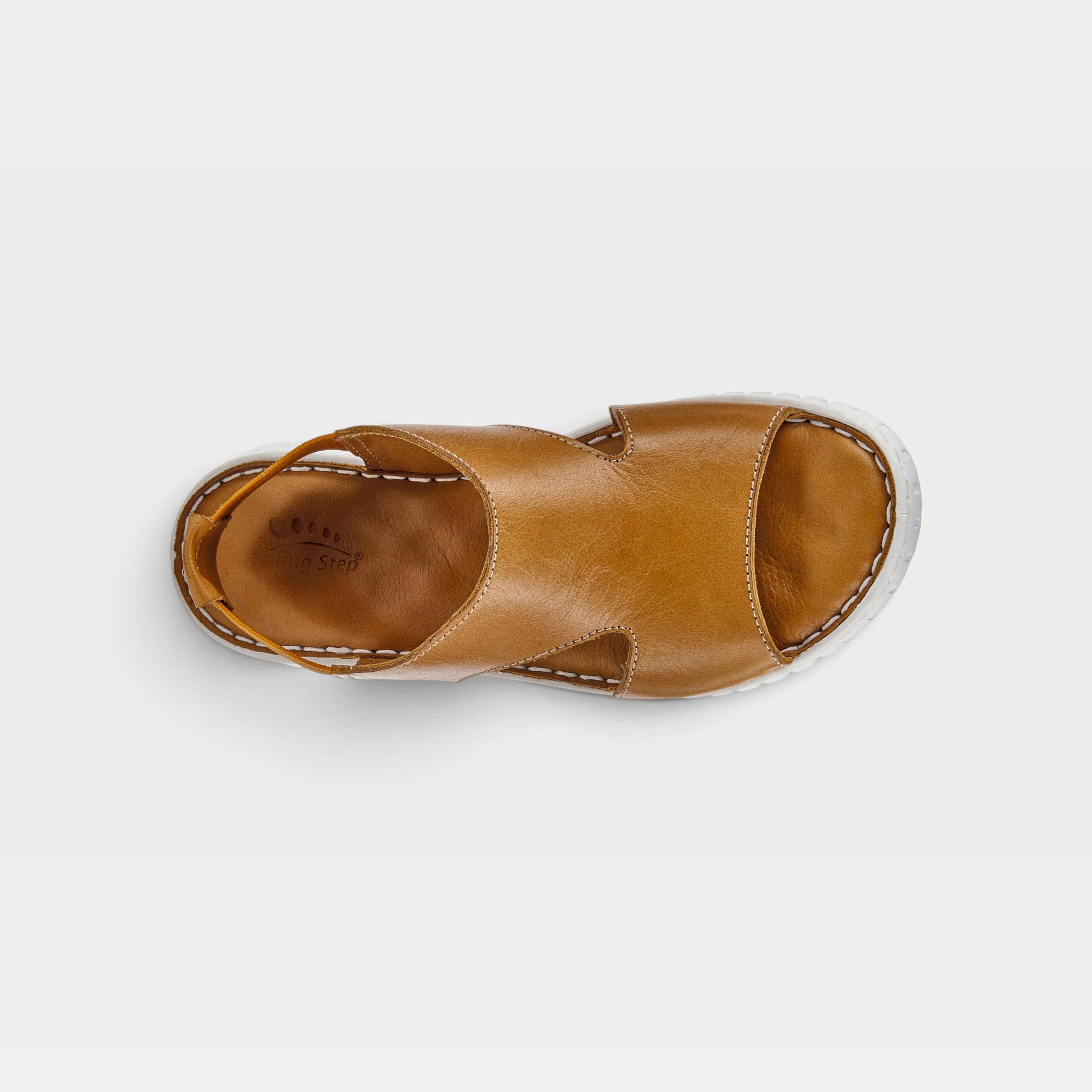 Spring Step Abadessa Camel Sandal