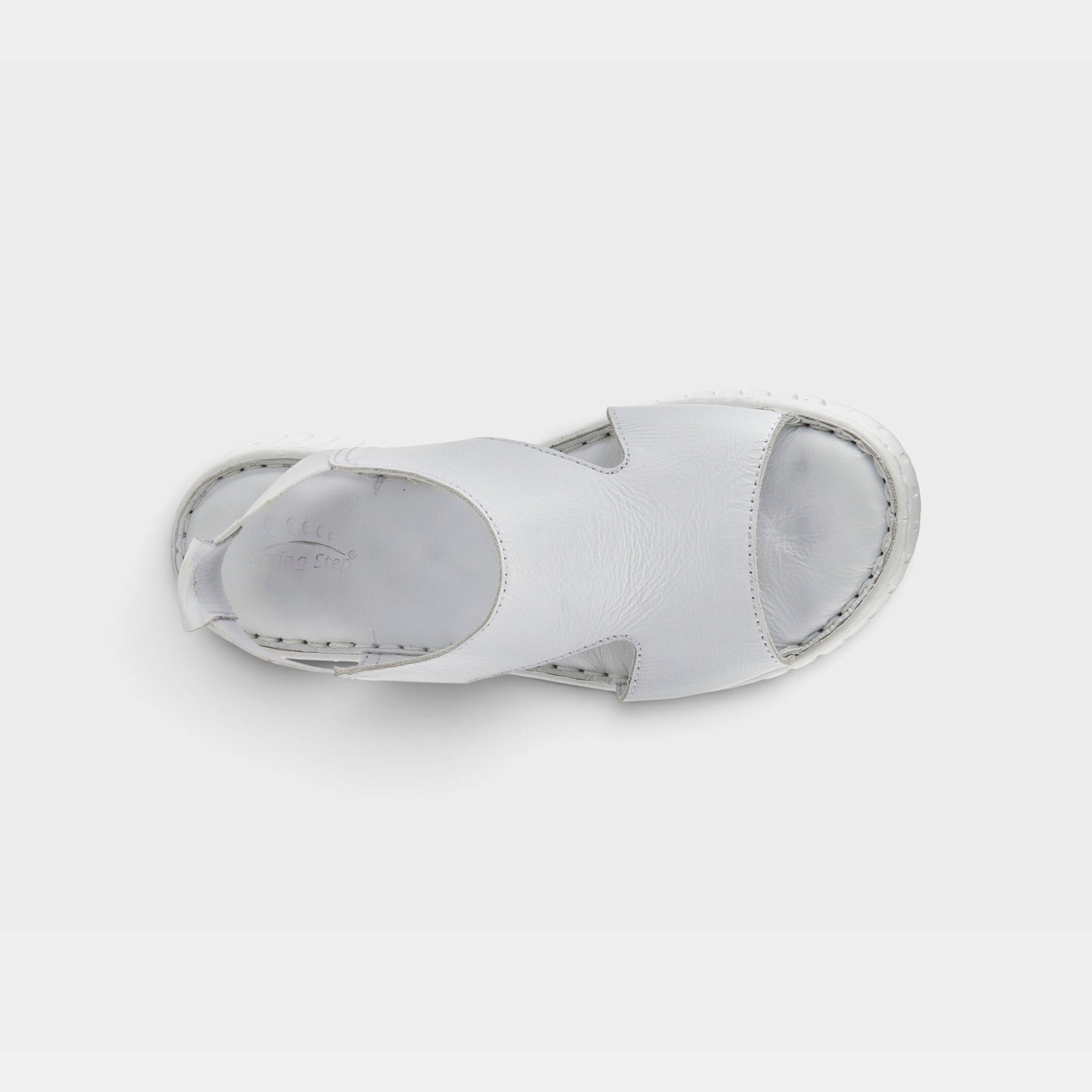 Spring Step Abadessa White Sandal