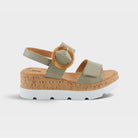 Spring Step Abarah Sage Green Sandal