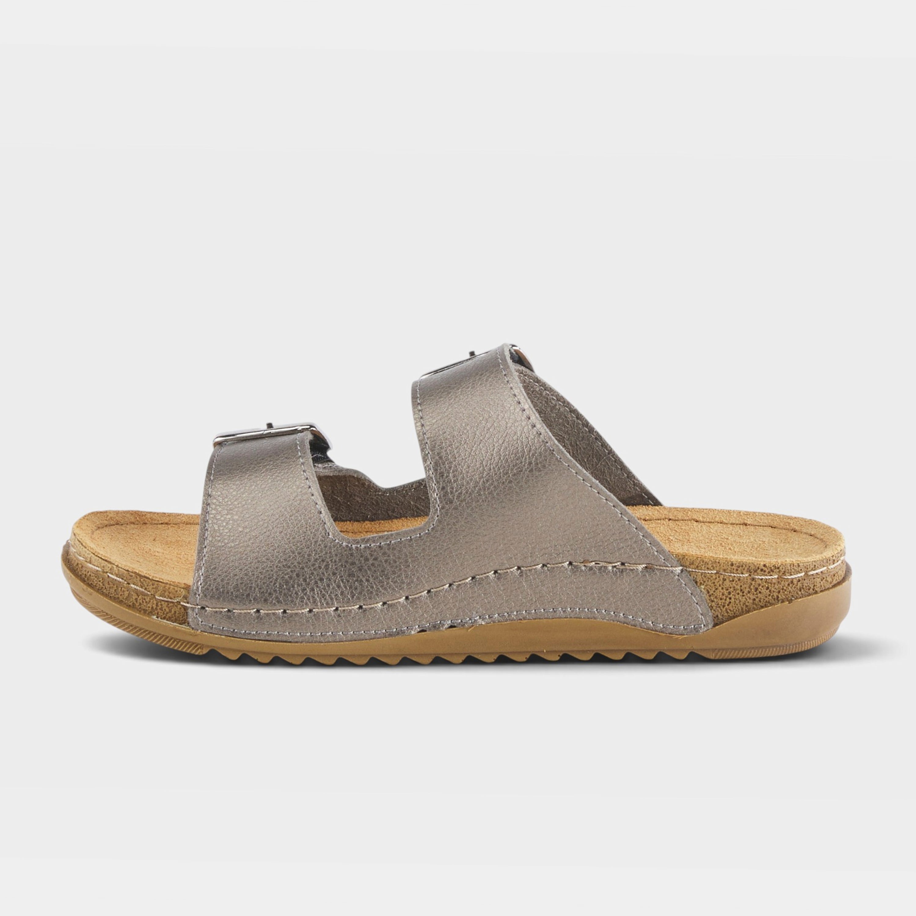 Flexus Abbas Pewter Sandal