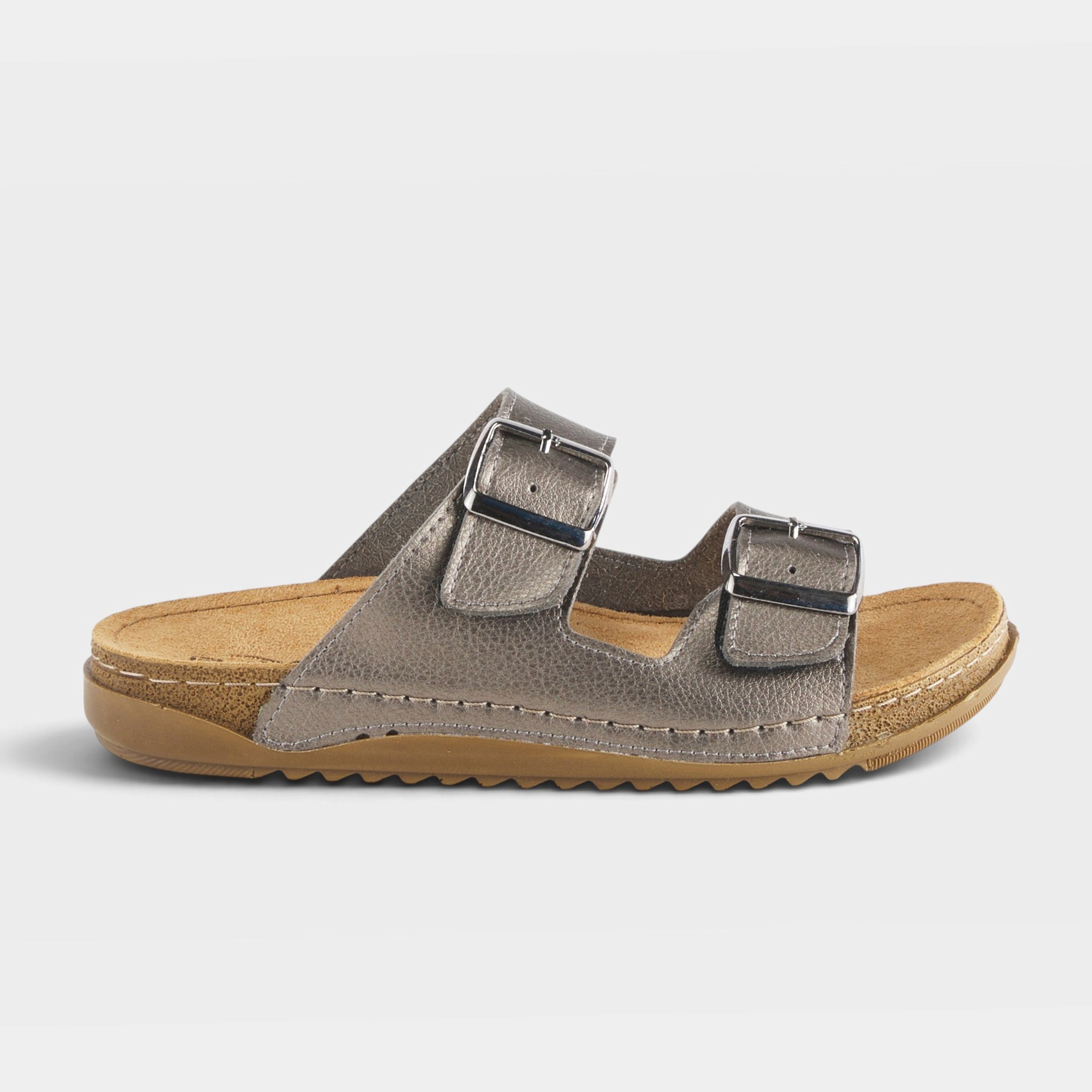 Flexus Abbas Pewter Sandal
