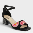 Azura Abeaute Black Multi Shoe