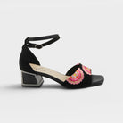 Azura Abeaute Black Multi Shoe