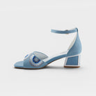 Azura Abeaute Sky Blue Multi Shoe