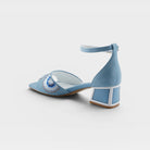 Azura Abeaute Sky Blue Multi Shoe
