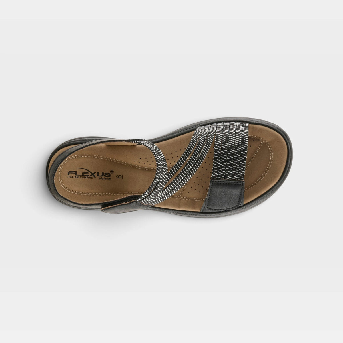 Flexus Abie Black Sandal