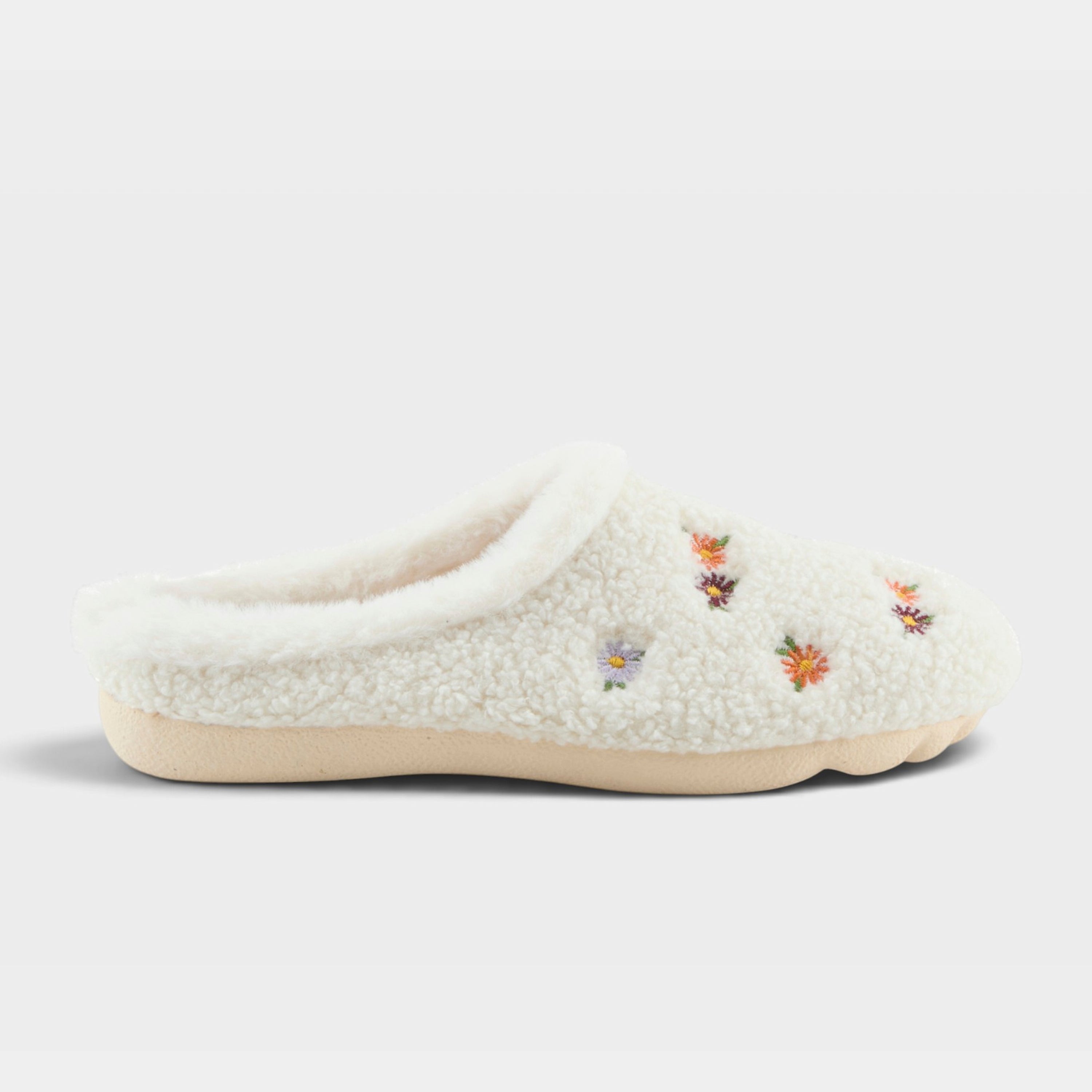 Flexus Abouquet Off White Slipper