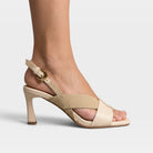Azura Aboveall Beige Multi Sandal
