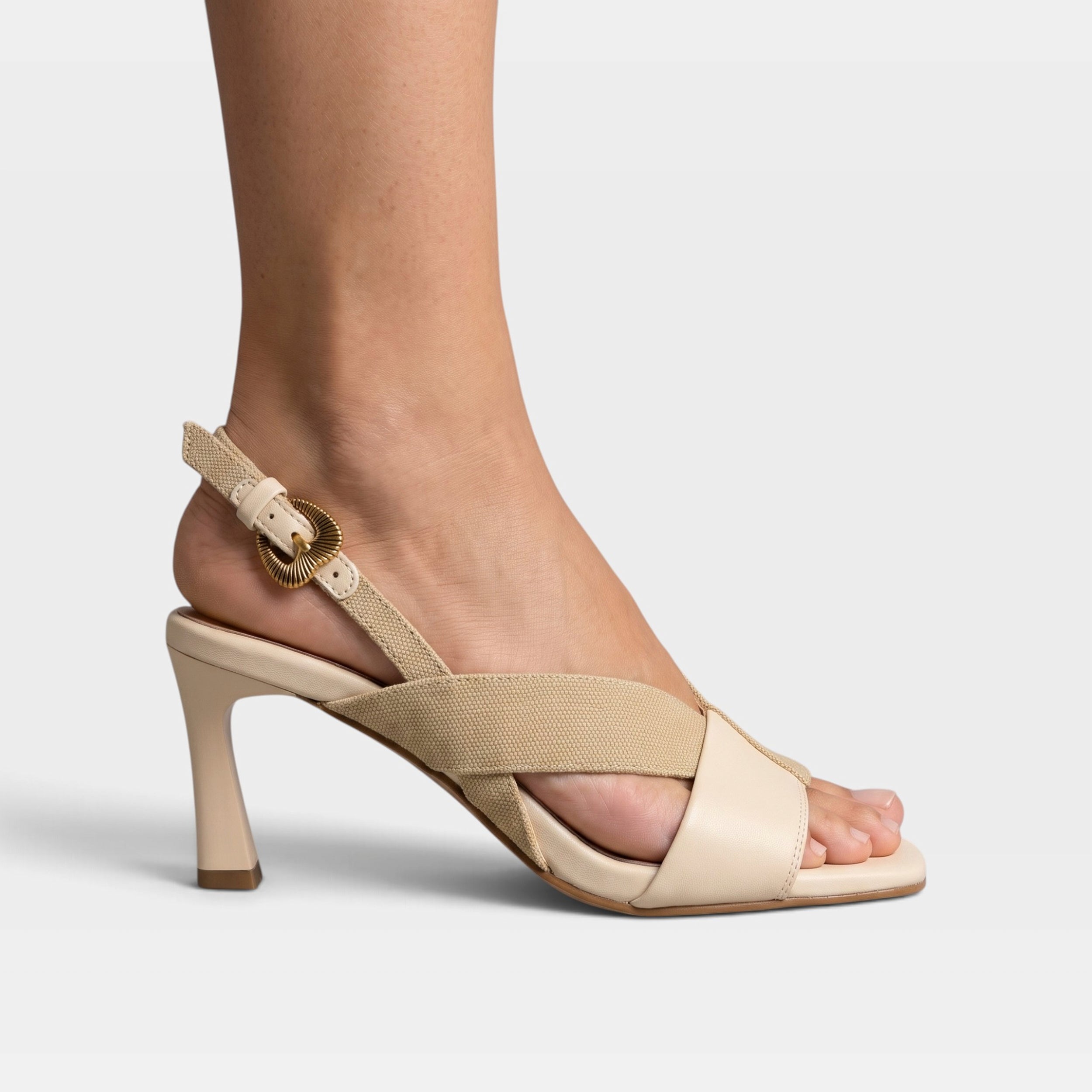 Azura Aboveall Beige Multi Sandal
