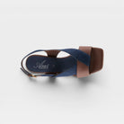 Azura Aboveall Brown Multi Sandal