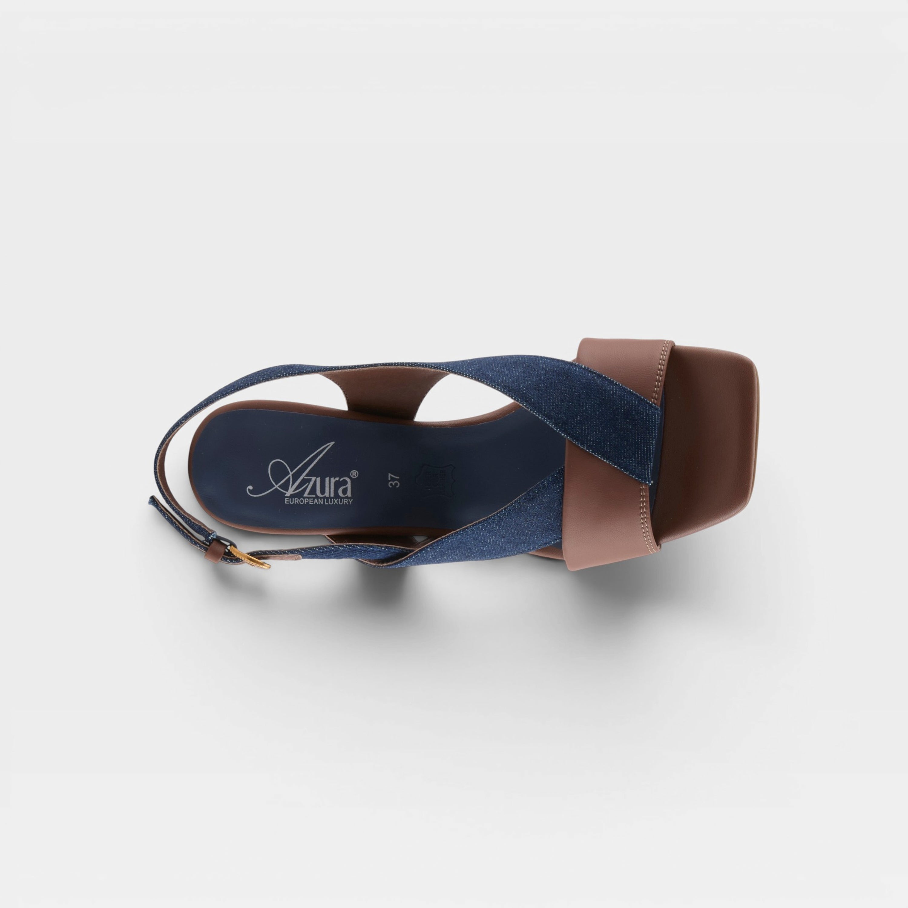 Azura Aboveall Brown Multi Sandal