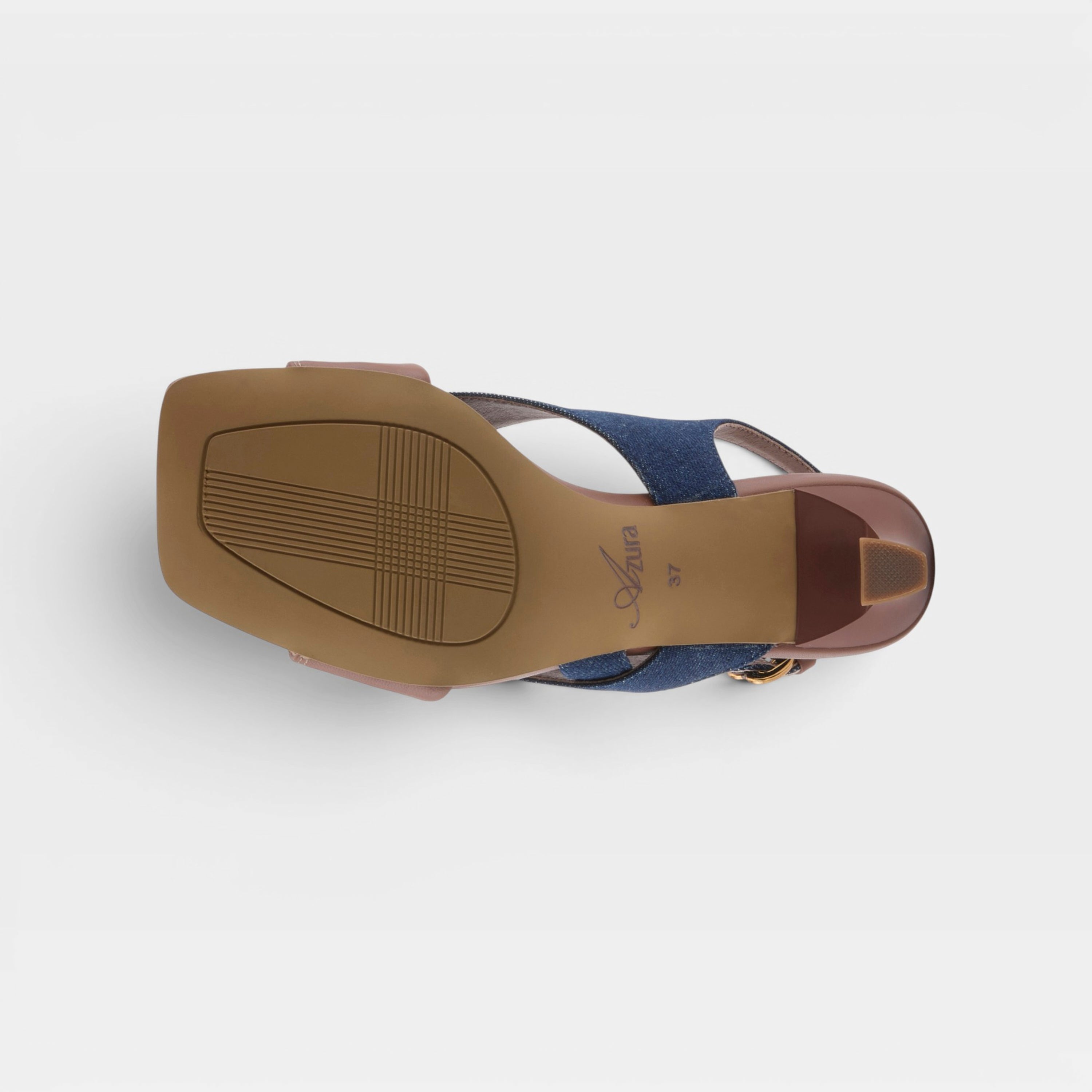 Azura Aboveall Brown Multi Sandal