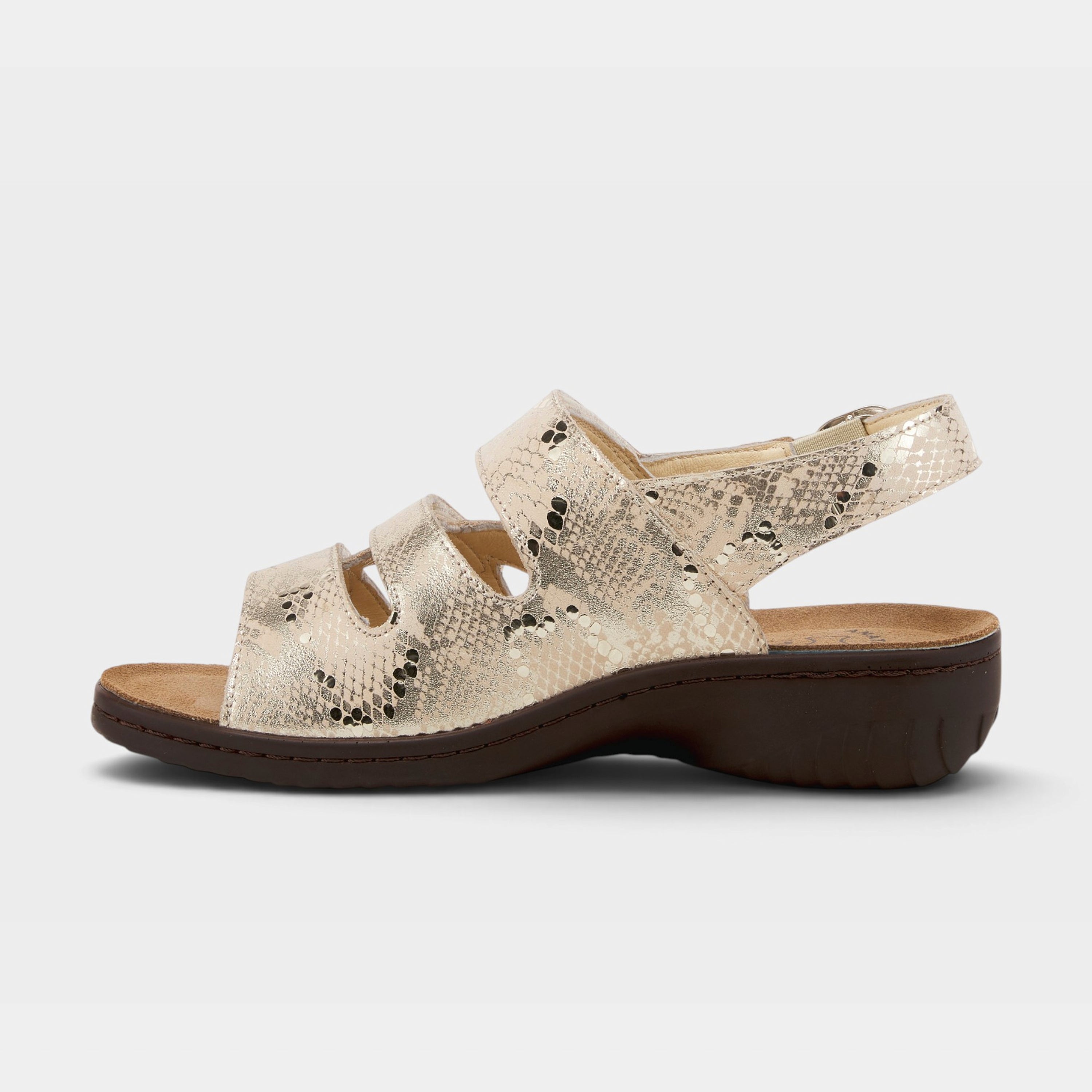 Flexus Acamar Gold Multi Sandal