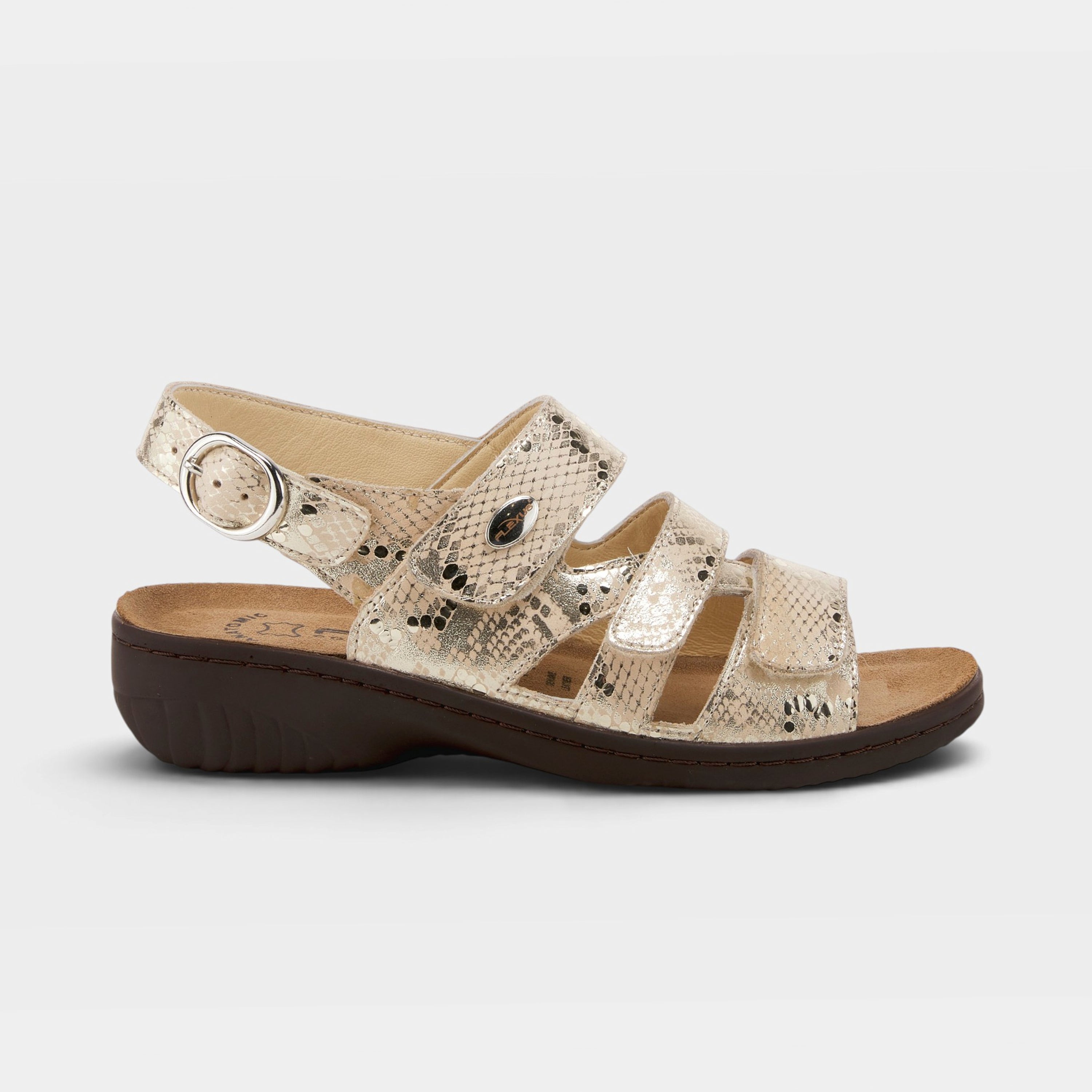 Flexus Acamar Gold Multi Sandal