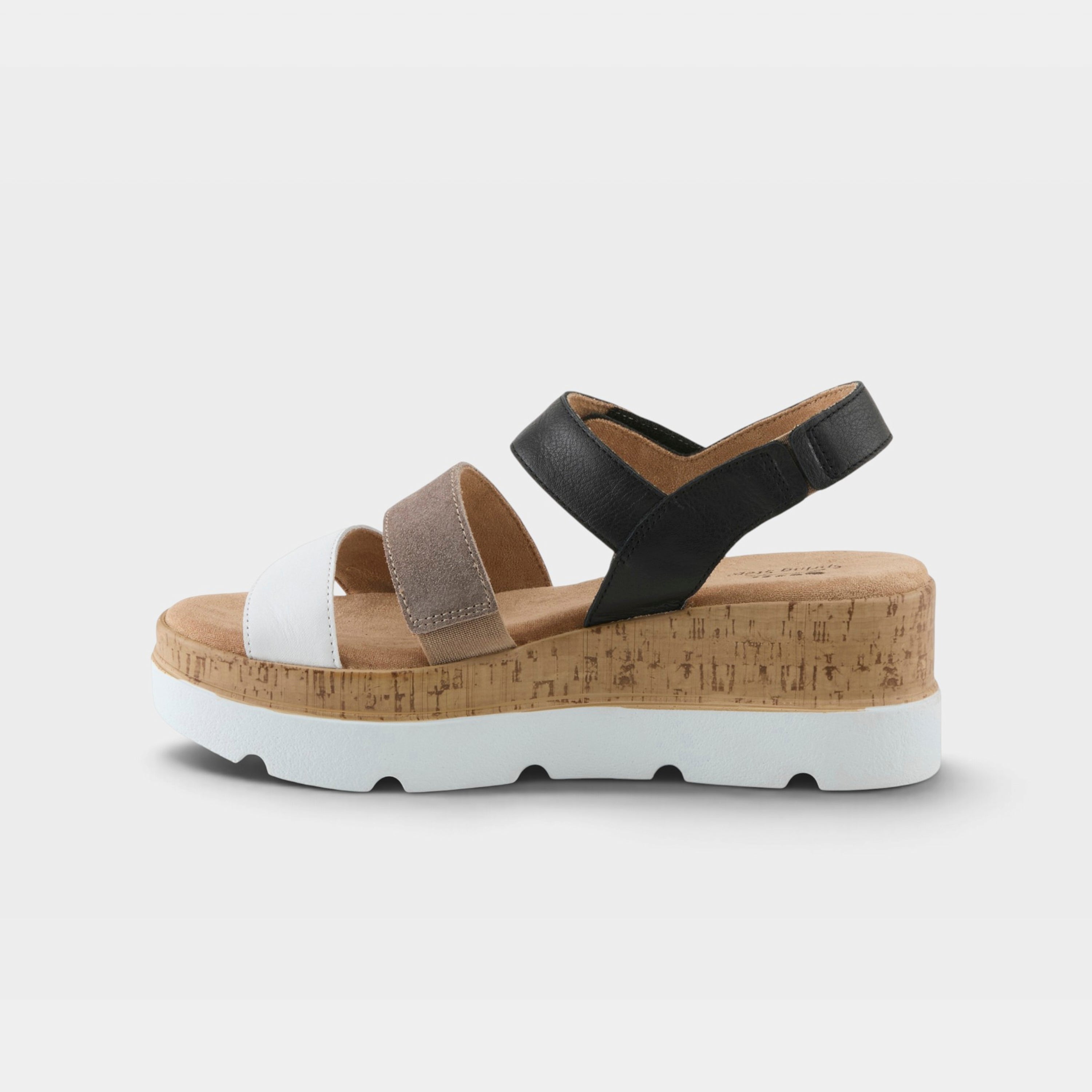Spring Step Acey Black Multi Sandal