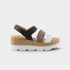Spring Step Acey Black Multi Sandal