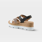Spring Step Acey Black Multi Sandal