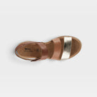 Spring Step Acey Brown Multi Sandal