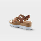 Spring Step Acey Brown Multi Sandal