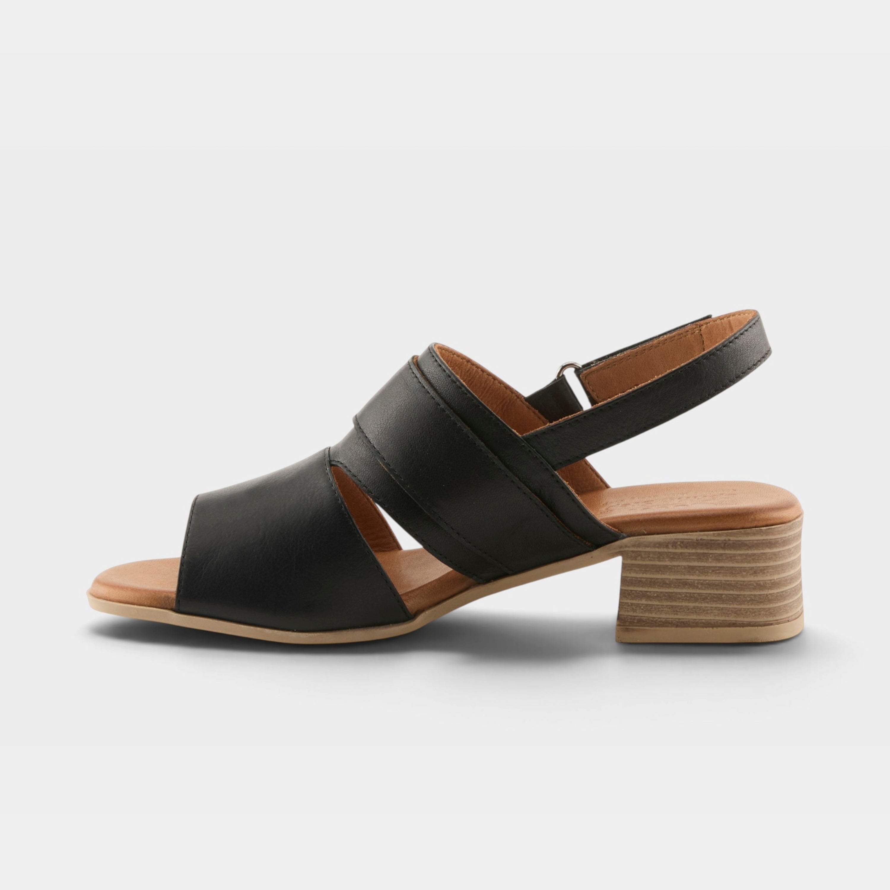 Spring Step Acoliana Black Sandal