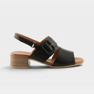 Spring Step Acoliana Black Sandal