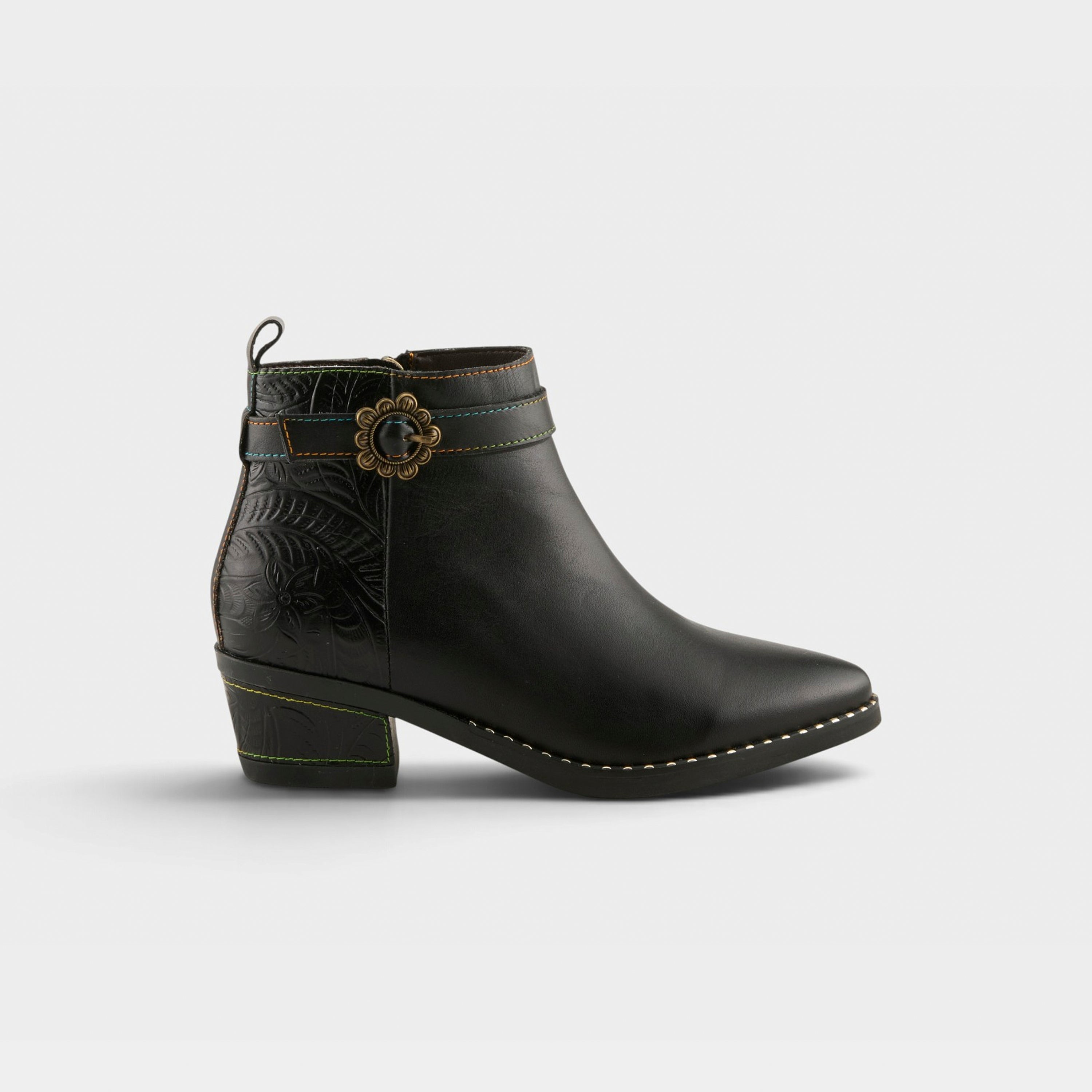 L'Artiste Acree boots in Black, hero view