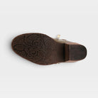 L'Artiste Across boots in Olive Multi, outsole view