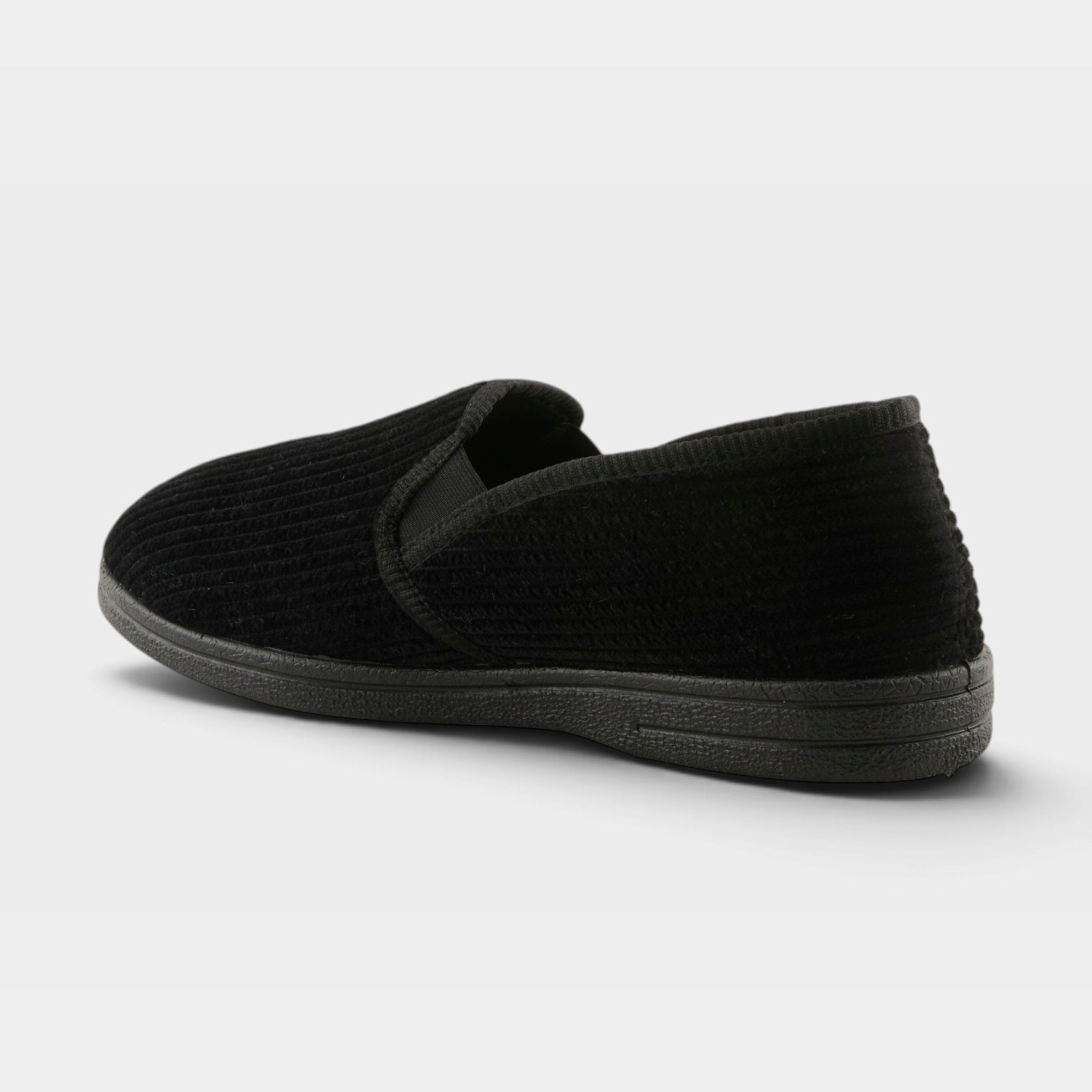 Spring Step Men Adam Black Slipper