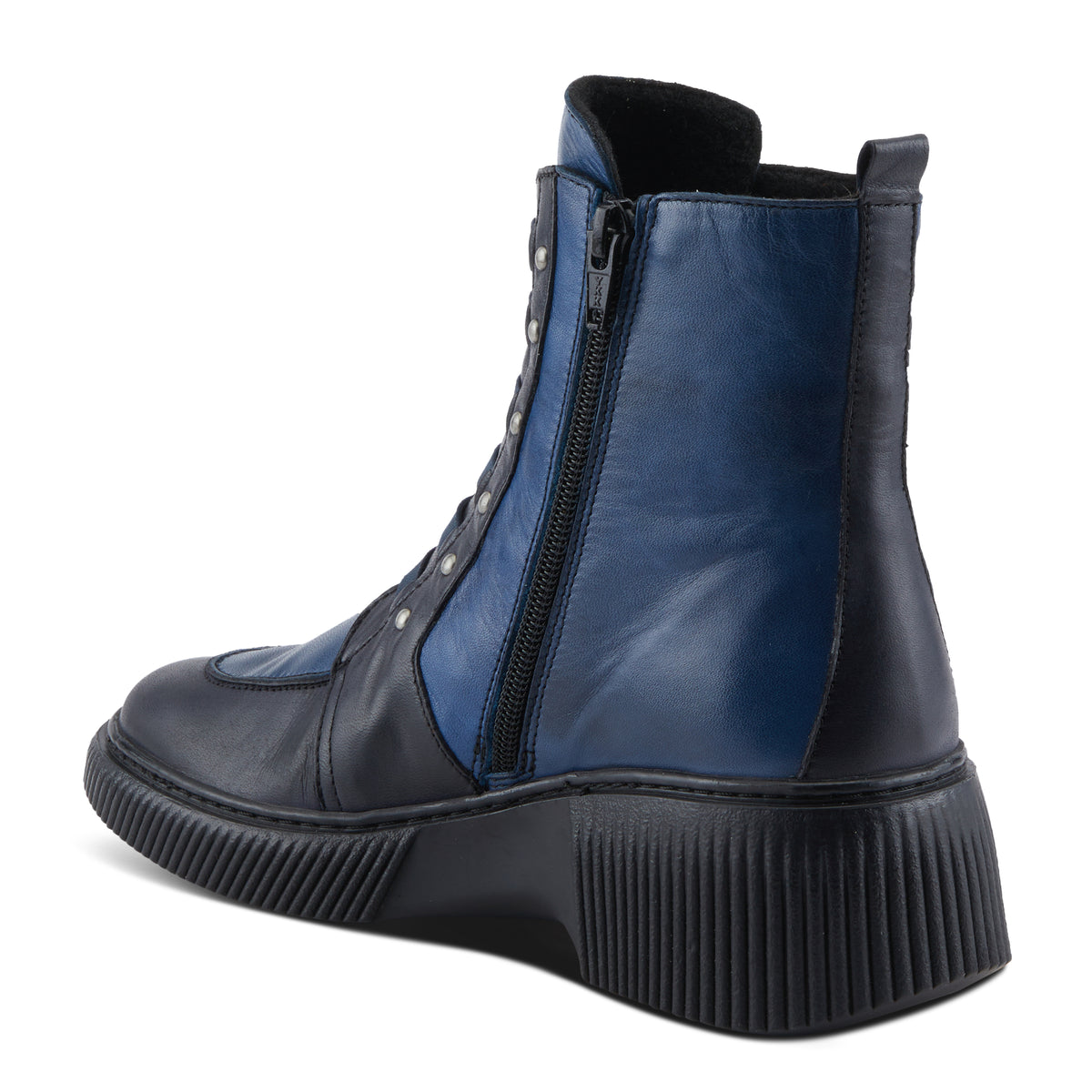 Spring Step SPRING STEP ADDITA BOOTS boot in blue multi with comfortable everyday design