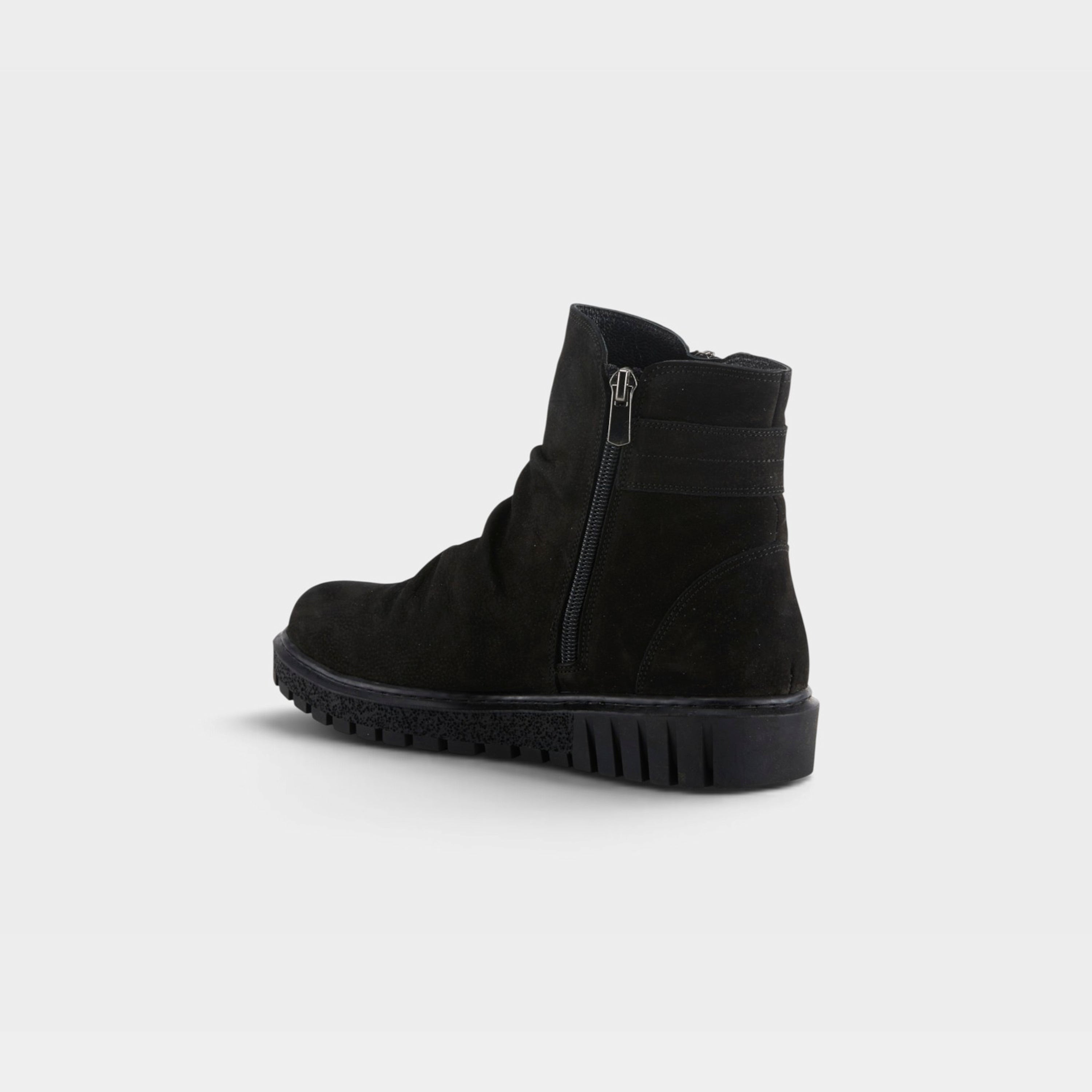 Spring Step Addlyn Black Nubuck Bootie