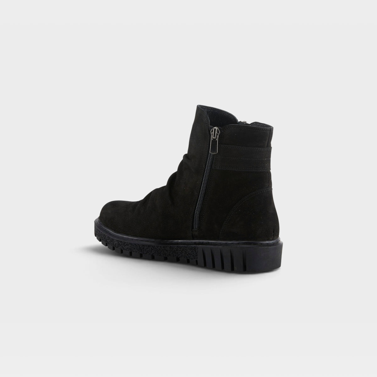 Spring Step Addlyn Black Nubuck Bootie