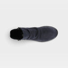 Spring Step Addlyn Navy Nubuck Bootie