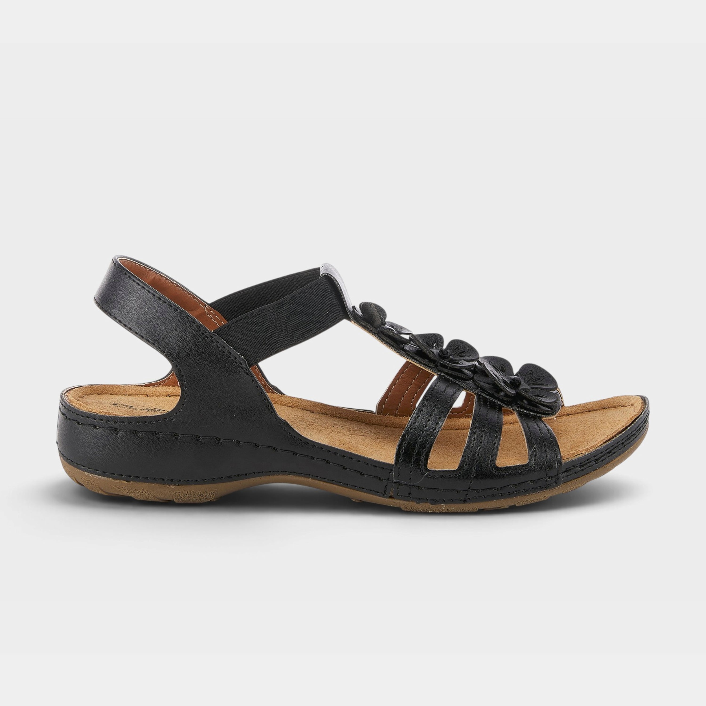 Flexus Adede Black Sandal